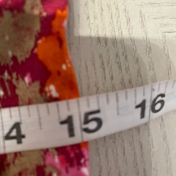 Michael Kors Floral‎ Dress W/Logo Buttons Sz 6 - Picture 10 of 13